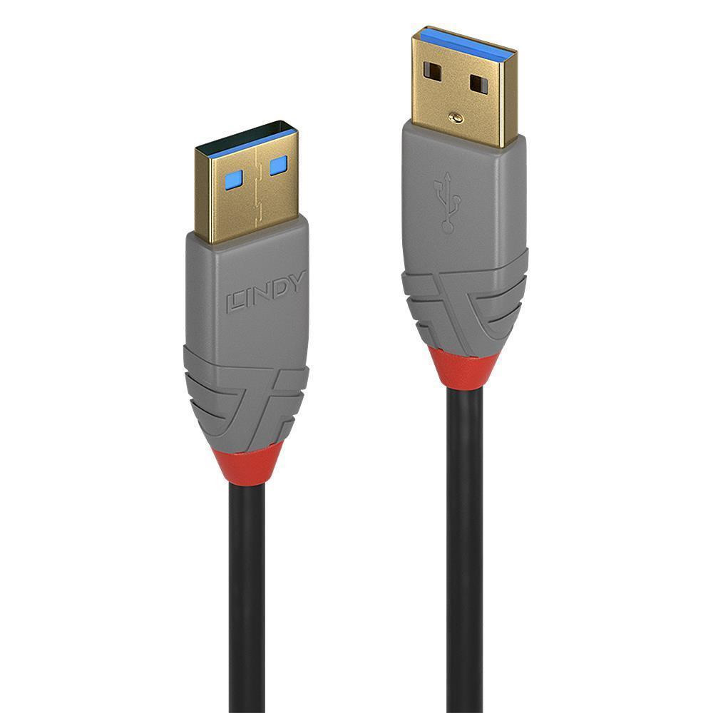 Lindy 36754 USB-kaabel 5 m USB 3.2 Gen 1 (3.1 Gen 1) USB A Must, Hall