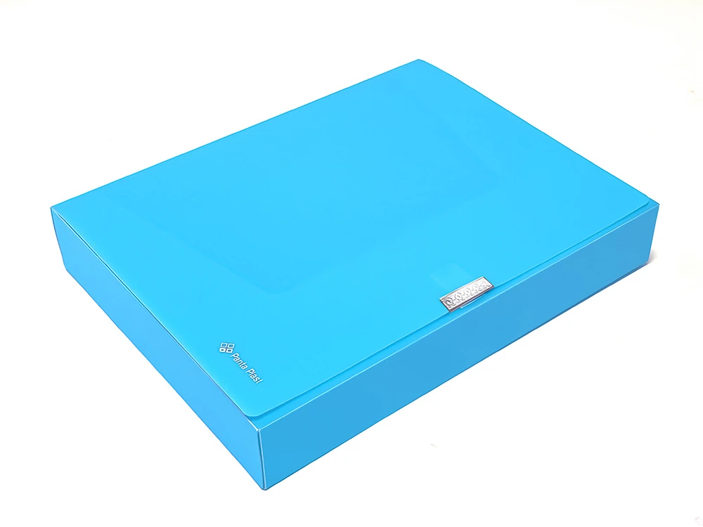 Dokumentide kaust PANTA PLAST Neon, PP, A4, 55 mm, sinine
