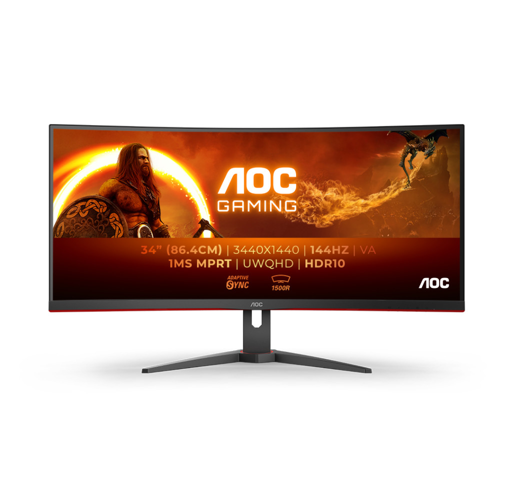 AOC CU34G2XE/BK 34inch 3440x1440 VA