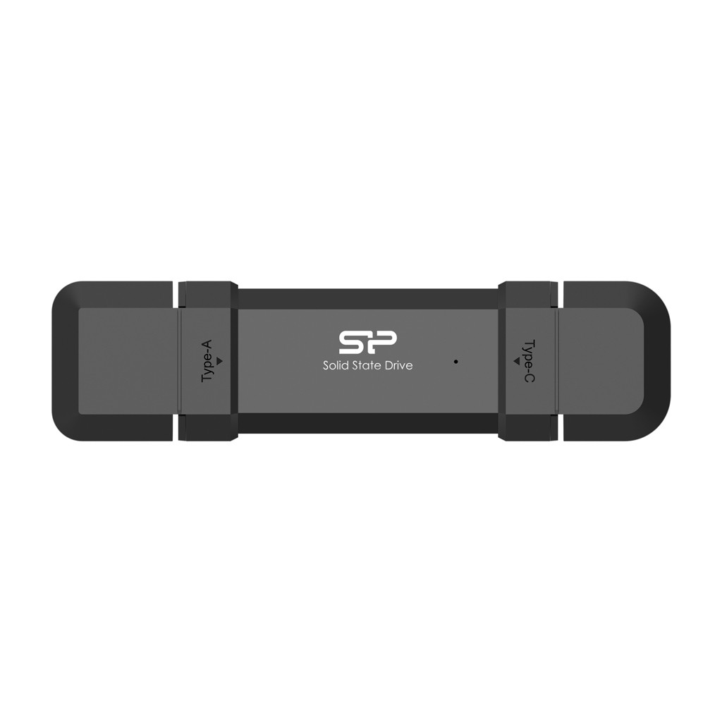 Portable External SSD | DS72 | 500 GB | N/A " | USB Type-A, USB Type-C 3.2 Gen 2 | Black