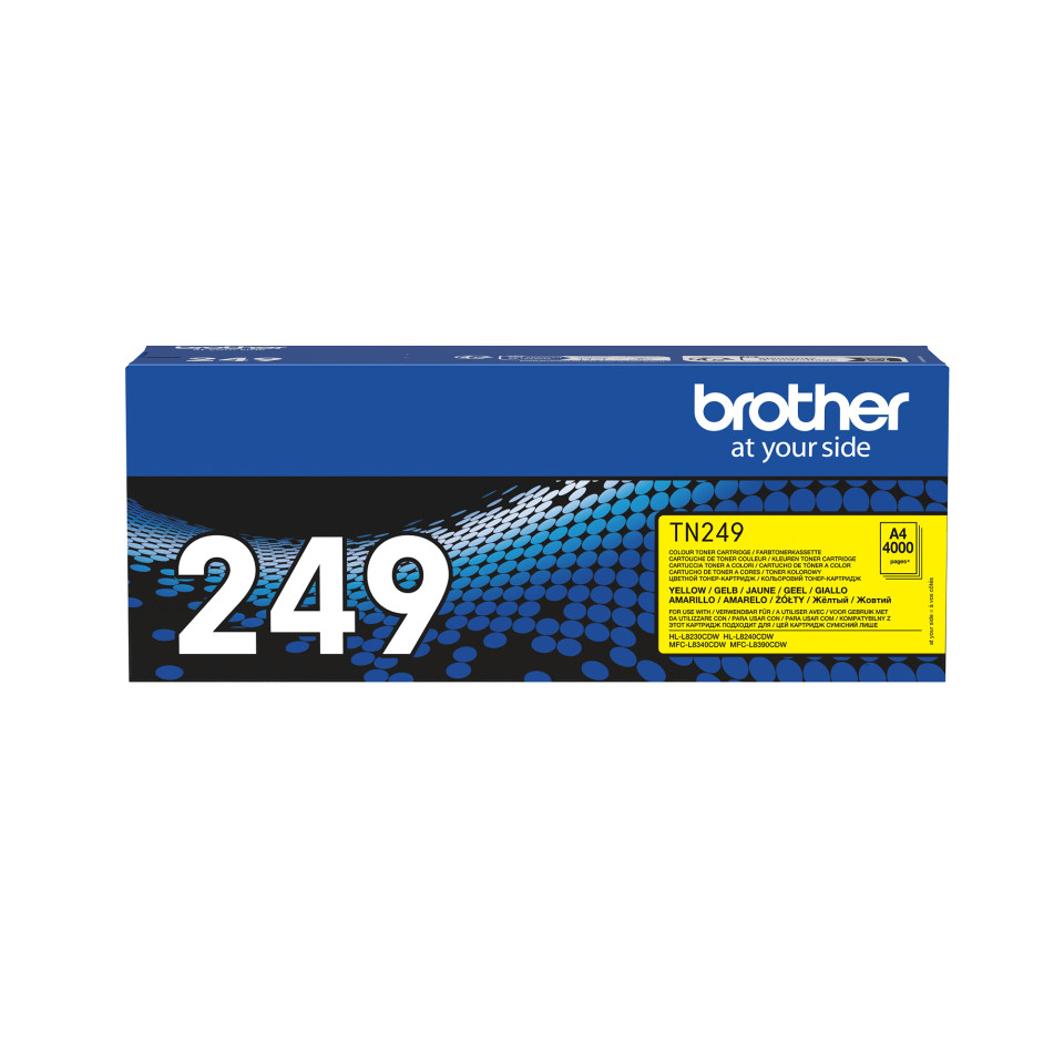 BROTHER TN-249Y Yellow Toner Cartridge