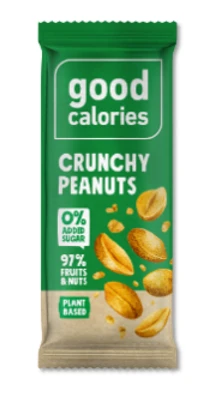 Energia datlibatoon GOOD CALORIES maapähklitega, 35g (kogus 3 tükki)