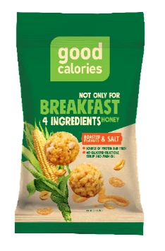 Maapähkli suupiste GOOD CALORIES meega , 40g (kogus 3 tükki)