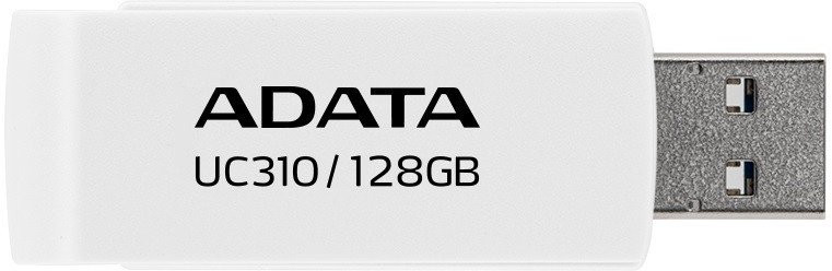 ADATA | USB Flash Drive | UC310 | 128 GB | USB 3.2 Gen1 | White