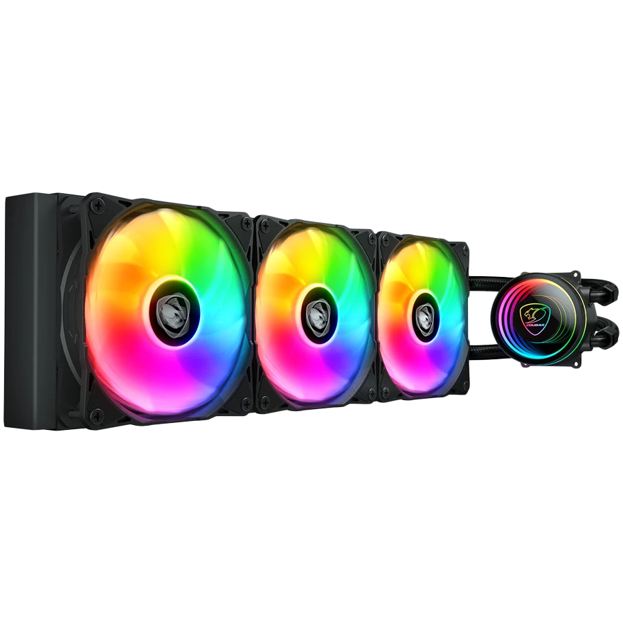 COUGAR POSEIDON ELITE ARGB 360 Black AiO Liquid Watercooling