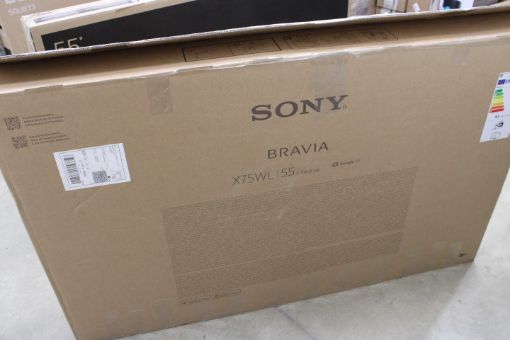 Sony | KD55X75WL | 55" (139 cm) | Android | QFHD | Black | DAMAGED PACKAGING