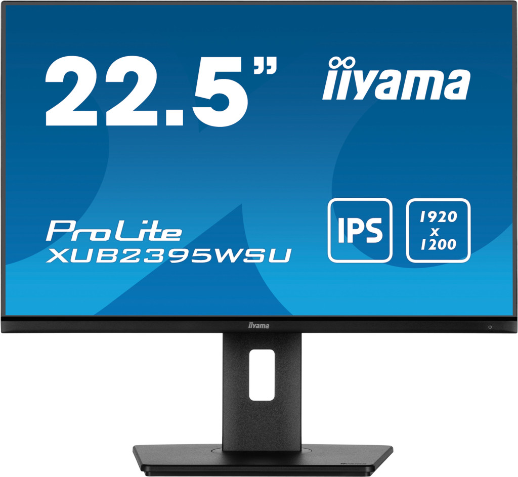 iiyama ProLite XUB2395WSU-B5 PC lamekuvar 57,1 cm (22.5") 1920 x 1200 pikslit WUXGA LCD Must
