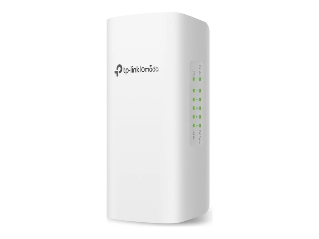 TP-LINK | 5-Port Gigabit Smart Switch with 1-Port PoE++ In and 4-Port PoE+ Out | SG2005P-PD Omada | Managed L2+ | Desktop