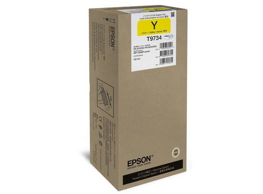 Epson WF-C869R Yellow XL Ink Cartrige WorkForce Pro T97340N | Epson Epson DURABrite Pro | T97340N | Epson T9734 - XL size - yellow - original - ink pack | Ink cartridge | Yellow