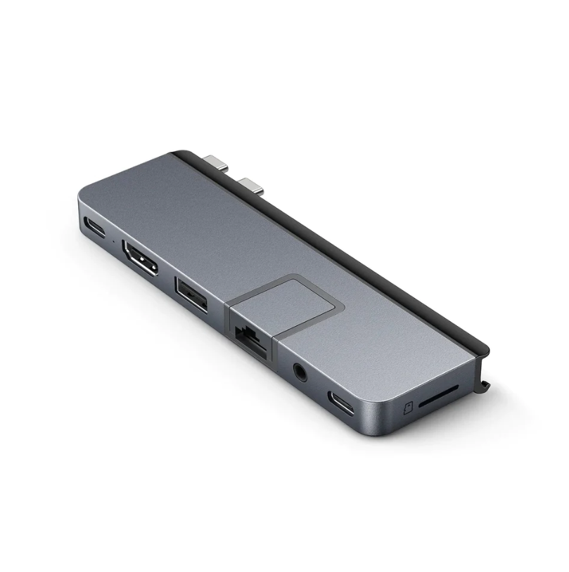 Hyper HyperDrive DUO PRO 7-in-2 USB-C Hub for MacBook Air/Pro 2016-2020 | Ethernet LAN (RJ-45) ports 1 | HDMI ports quantity 1