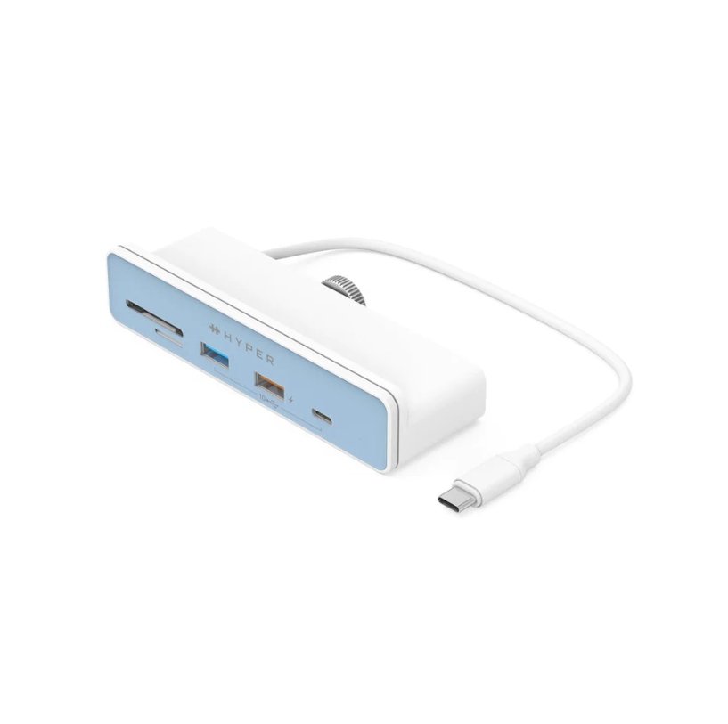 Hyper HyperDrive USB-C 6-in-1 Form-fit Hub with 4K HDMI for iMac 24" | HDMI ports quantity 1