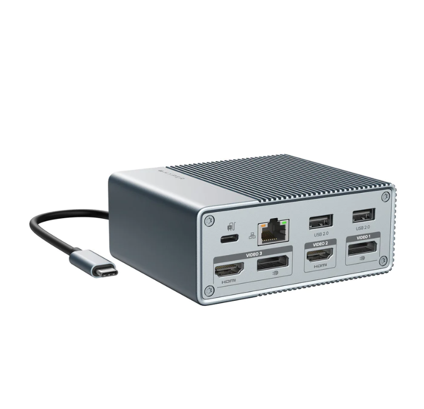 Hyper HyperDrive GEN2 12-in-1 USB-C Docking Station | Ethernet LAN (RJ-45) ports 1 | HDMI ports quantity 2