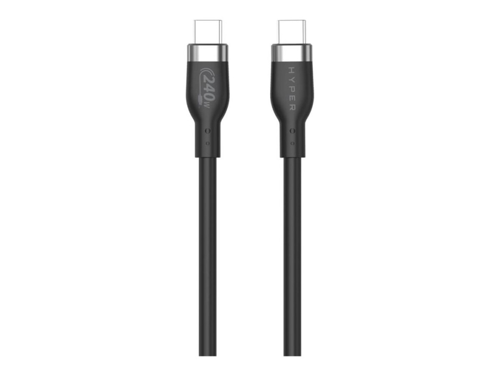 Hyper | 1M Silicone 240W USB-C Charging Cable | USB-C to USB-C