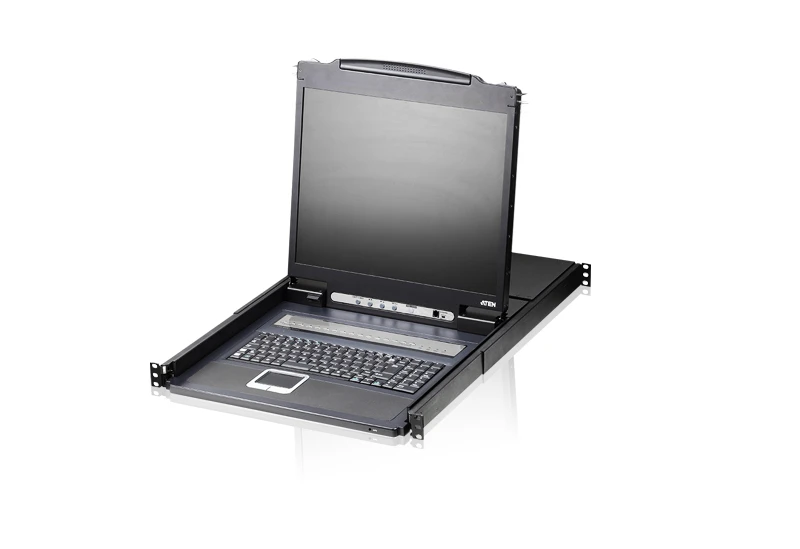 ATEN CL1308N-ATA-AU püstikkonsool 48,3 cm (19") Must 1U