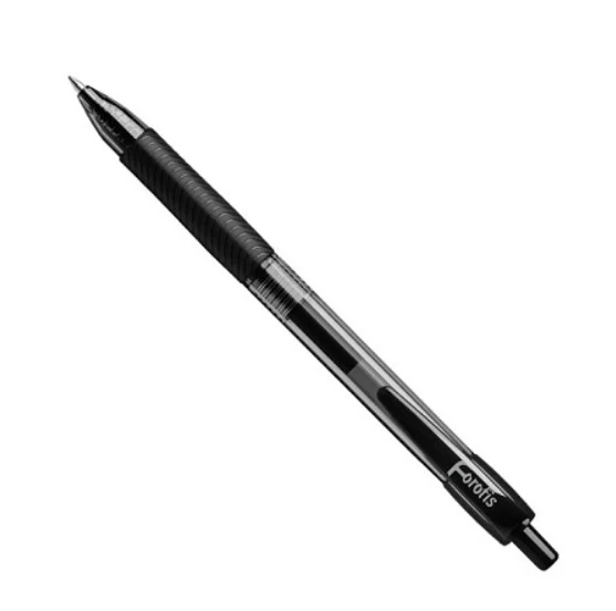Geelpliiats ''Comfort GP'' FOROFIS, täidetav, must tint, 0.7mm (kogus 12 tükki)