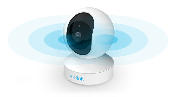 Reolink | Super HD Smart Home WiFi IP Camera | E Series E330 | PTZ | 4 MP | 4mm/F2.0 | H.264 | Micro SD, Max. 256 GB