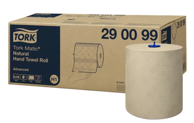 Rullpaberrätik Tork Matic® loodusvalge Advanced TORK H1, 150 m, 290099