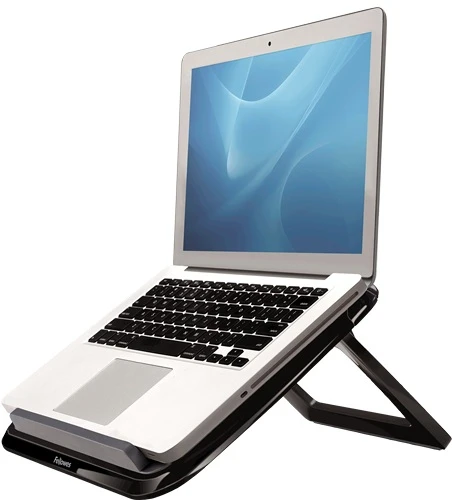 Fellowes 8212001 sülearvuti raam & alus Sülearvuti alus Must, Hall 43,2 cm (17")