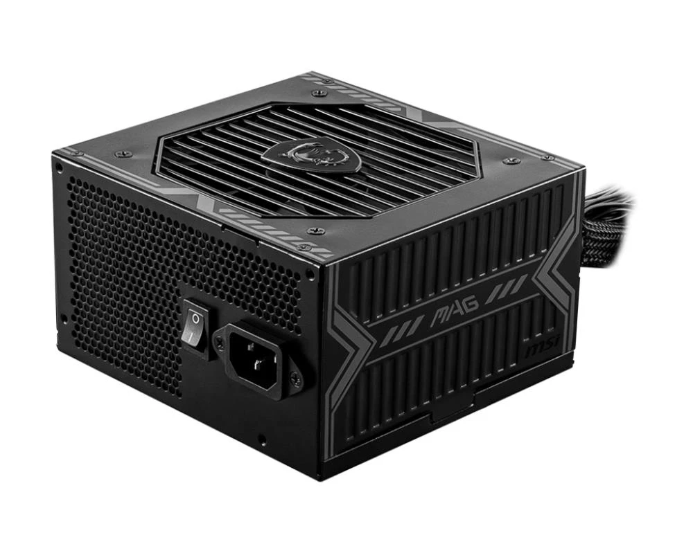 MSI MAG A750BN PCIE5 toiteallika komponent 750 W 24-pin ATX ATX Must