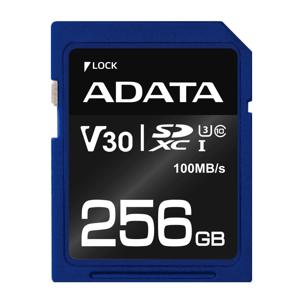 ADATA ASDX256GUI3V30S-R mälukaart 256 GB SDXC UHS-I Klass 10