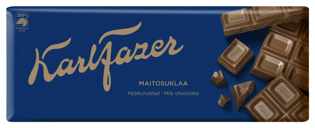 Piimašokolaadi KARL FAZER 200g