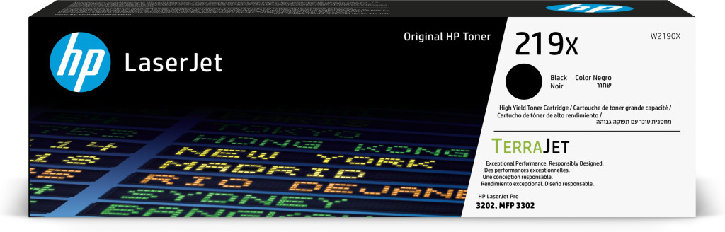 HP 219X High Yield Black Original LaserJet Toner Cartridge toonerikassett 1 tk Originaal Must
