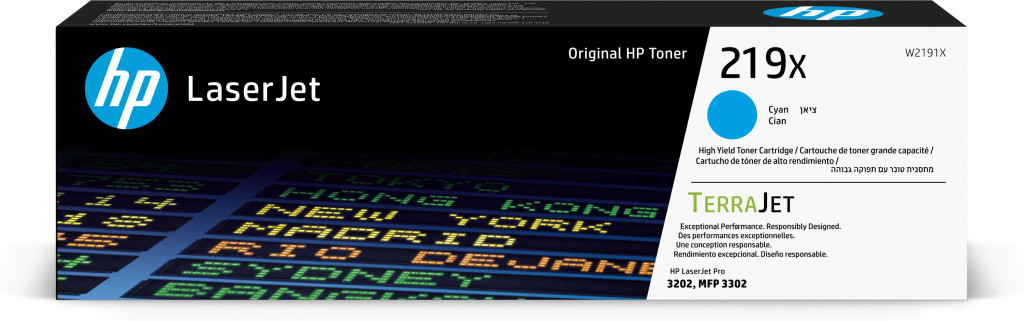 HP 219X HY Cyan Org LJ Toner Cartridge