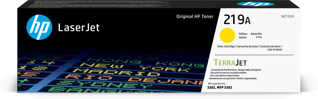 HP 219A Yellow Org LJ Toner Cartridge