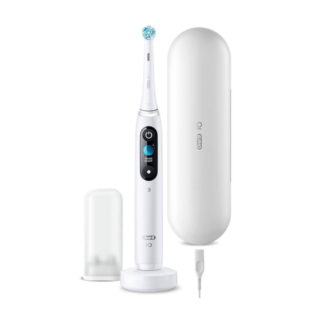 Oral-B | Electric Toothbrush | iO9 Series | Rechargeable | For adults | Number of brush heads included 1 | Number of teeth brushing modes 7 | White