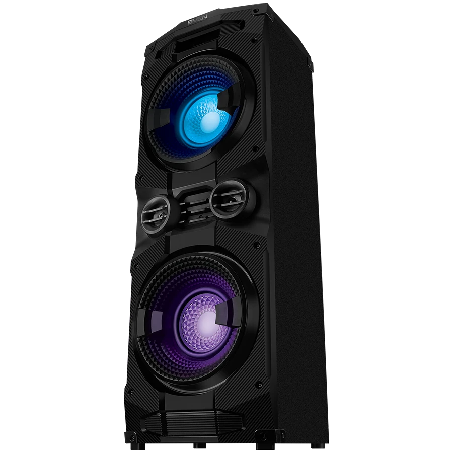 Speaker SVEN PS-1500, black (500W, Bluetooth, FM, USB, LED-display, AC power)