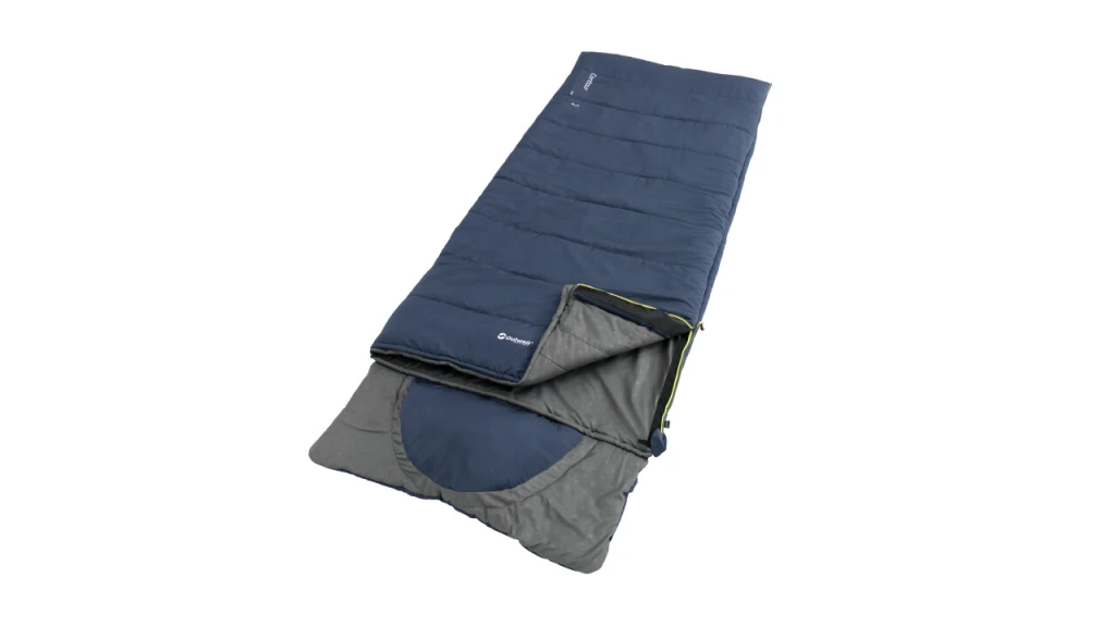 Outwell | Contour Lux | Sleeping Bag | 220 x 85 cm | -19/15 °C | Right zipper