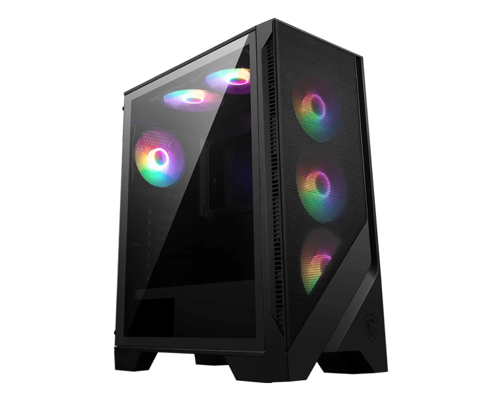 MSI | PC Case | MAG FORGE 120A AIRFLOW | Side window | Black | Mid-Tower | Power supply included No | ATX