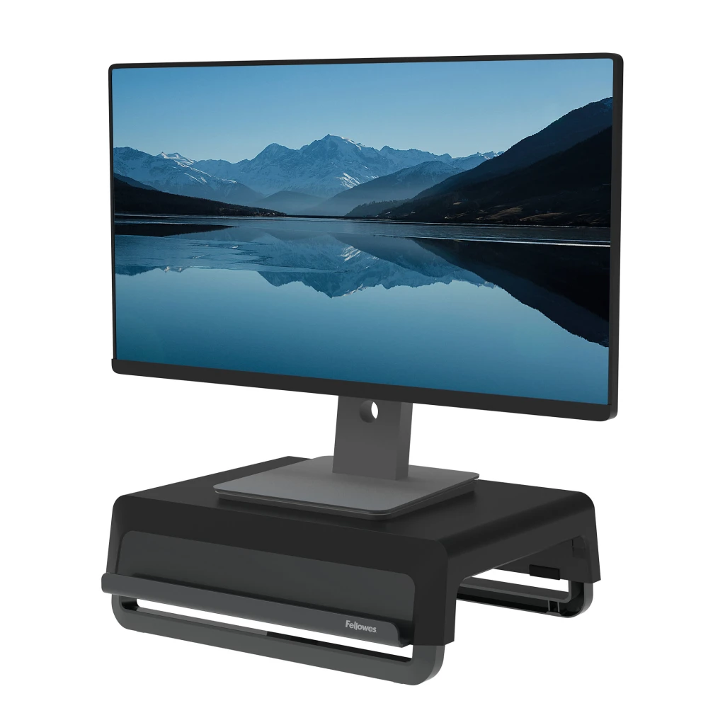 Fellowes 100016560 monitori kinnitus ja alus Laud Must, Hall