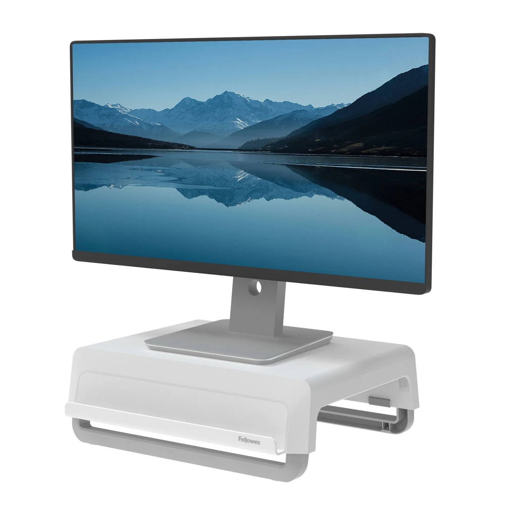 Fellowes 100016561 monitori kinnitus ja alus Laud Hall, Valge
