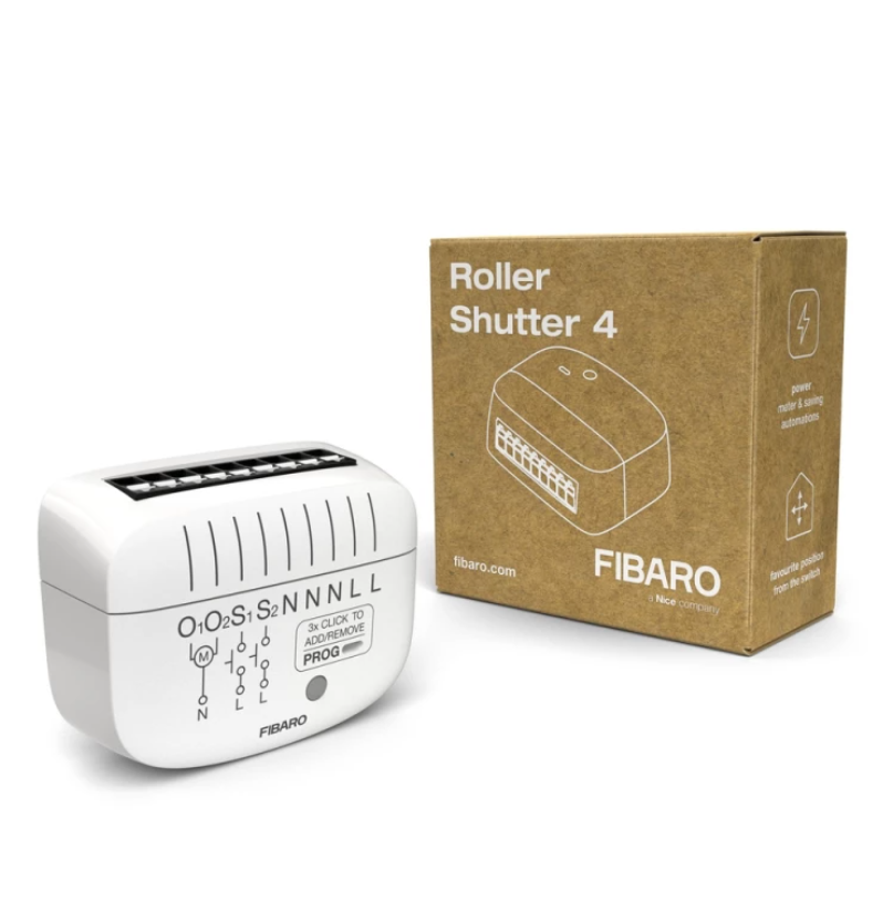 Fibaro | Roller Shutter 4, Z-Wave Plus EU | FGR-224 ZW8 868,4 MHz