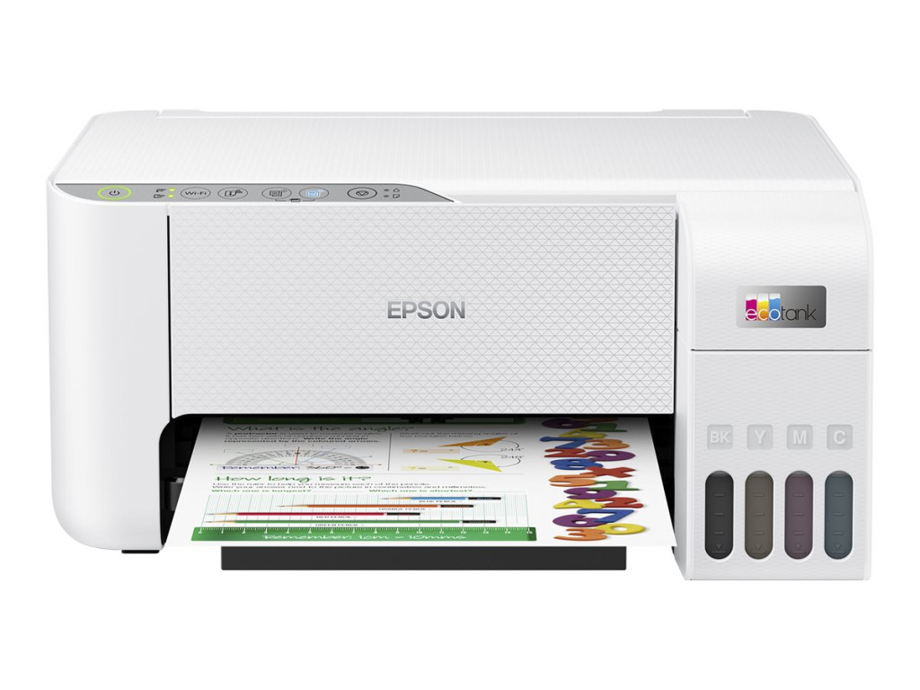 Epson Multifunctional Printer | EcoTank L3276 | Inkjet | Colour | 3-in-1 | A4 | Wi-Fi | White