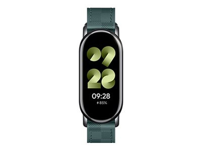 Xiaomi | Smart Band 8 Checkered Strap | Green | Strap material: Leather | 130-210mm Wrist