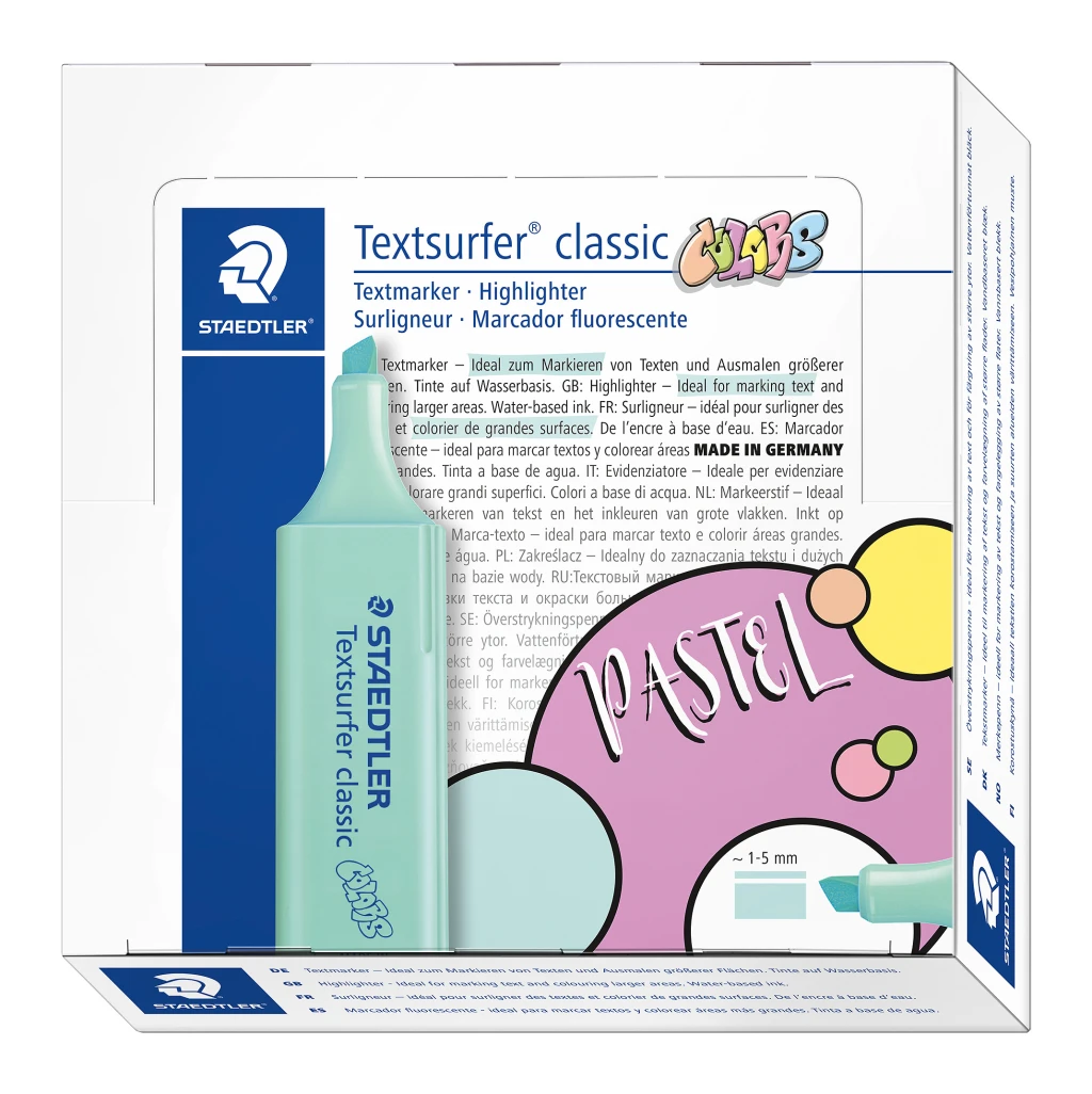 Tekstimarker STAEDTLER Textsurfer, türkiis