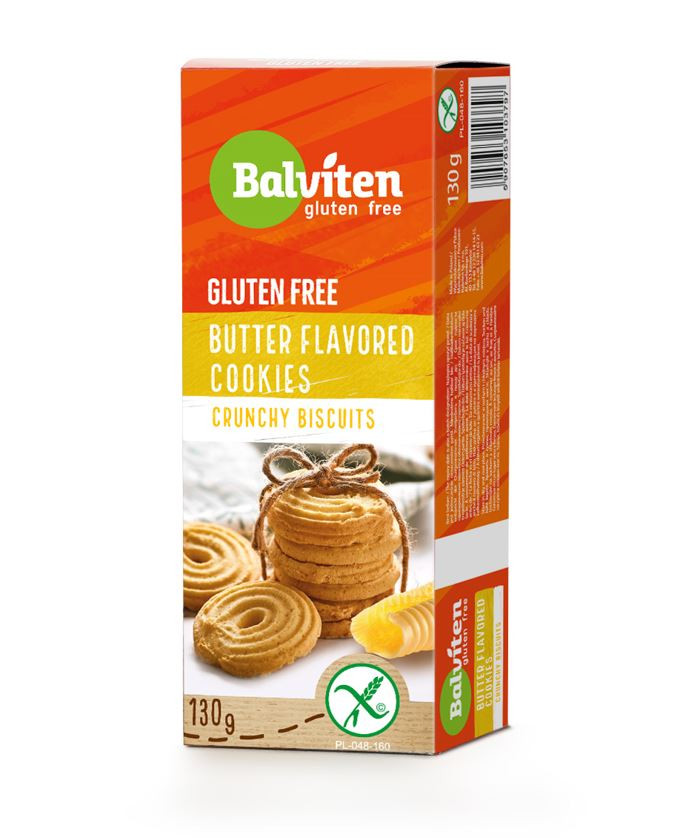 Küpsised BALVITEN GLUTEENIVABA, võimaitseline, 130 g