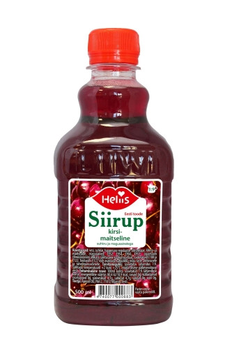 HELIIS Kirsimaitseline siirup 0,5 l