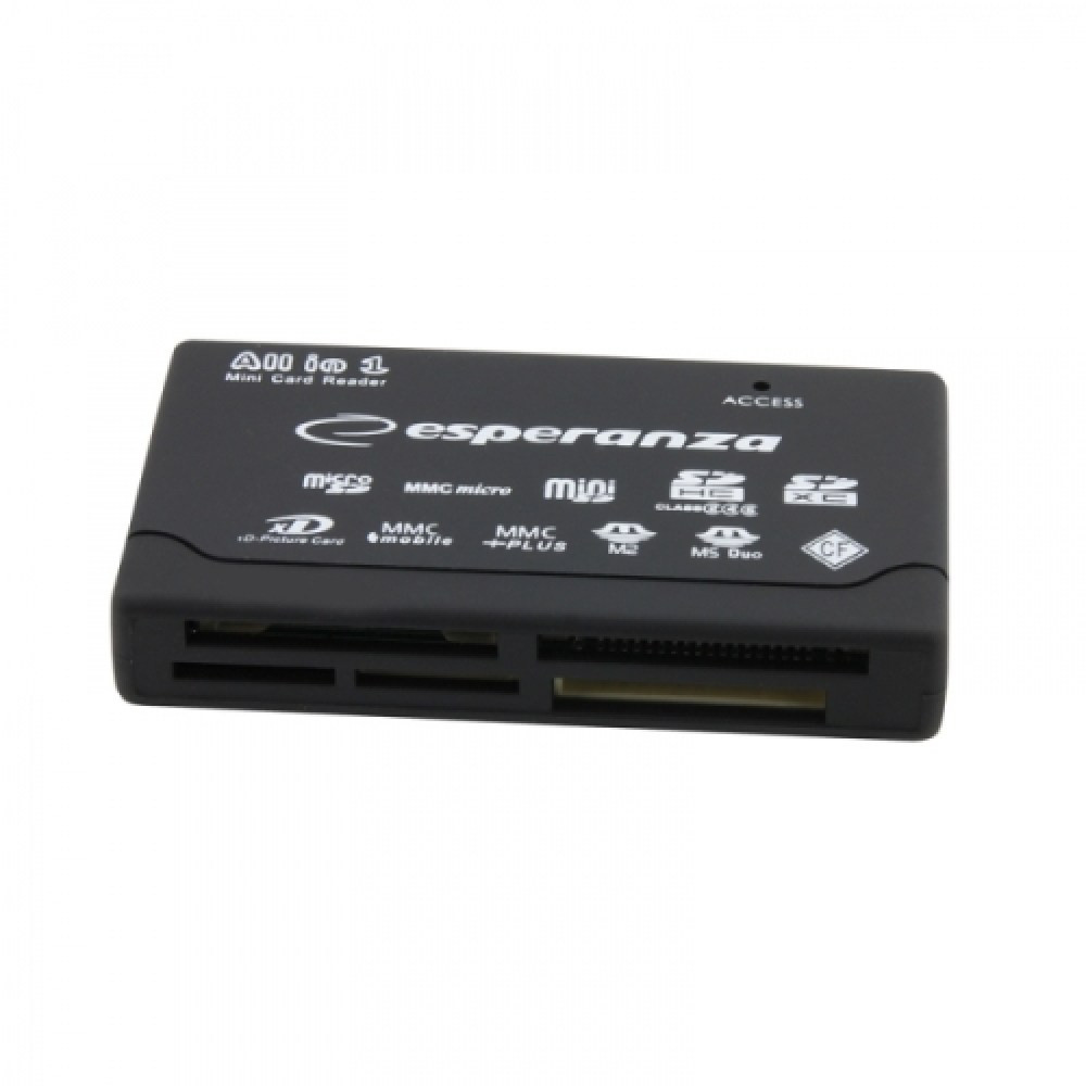 Esperanza EA119 - Kaartilugeja kõik ühes, USB 2.0