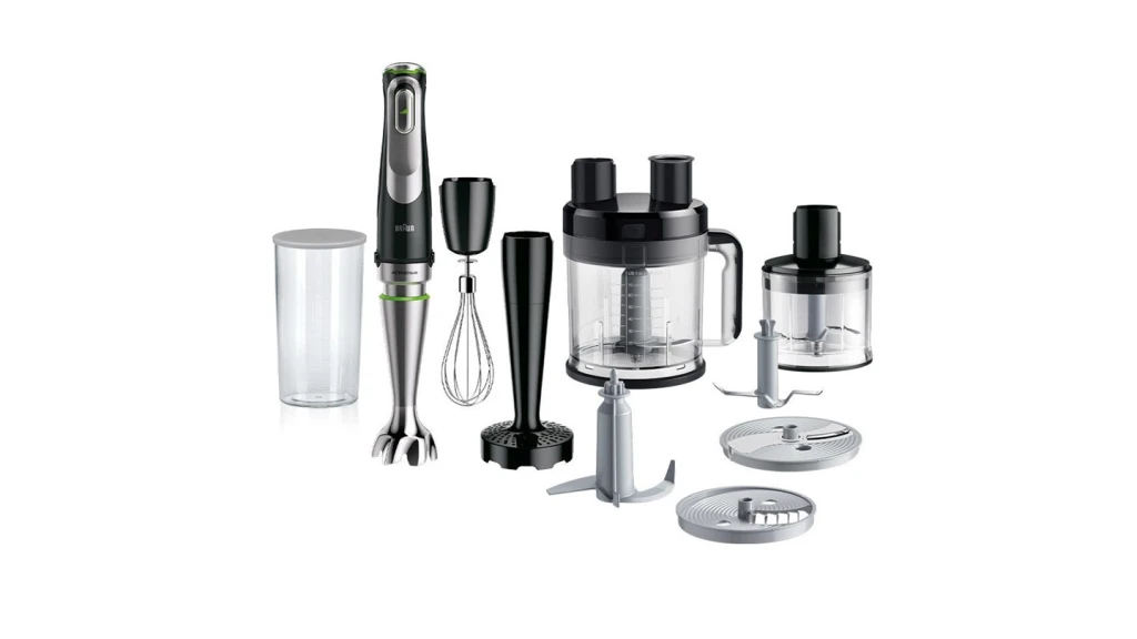 Braun | Hand Blender | MultiQuick 9 MQ9187XLI | Hand Blender | 1200 W | Number of speeds 3 | Black/Stainless Steel