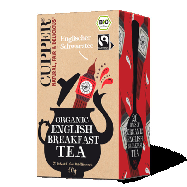 Orgaaniline tee CUPPER English Breakfast 50g