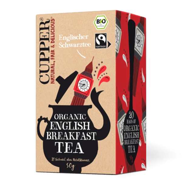 Orgaaniline tee CUPPER English Breakfast 50g