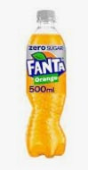 FANTA Orange ZERO 0,5 L, PET