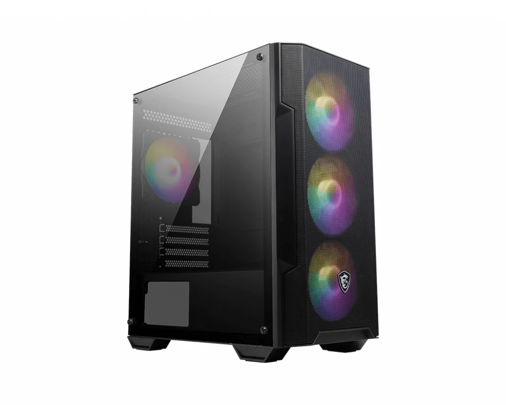 MSI | PC Case | MAG FORGE M100A | Black | Micro ATX Tower | Power supply included No | ATX