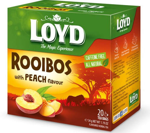 Tee LOYD Rooibos Peach 20 x 1,7g