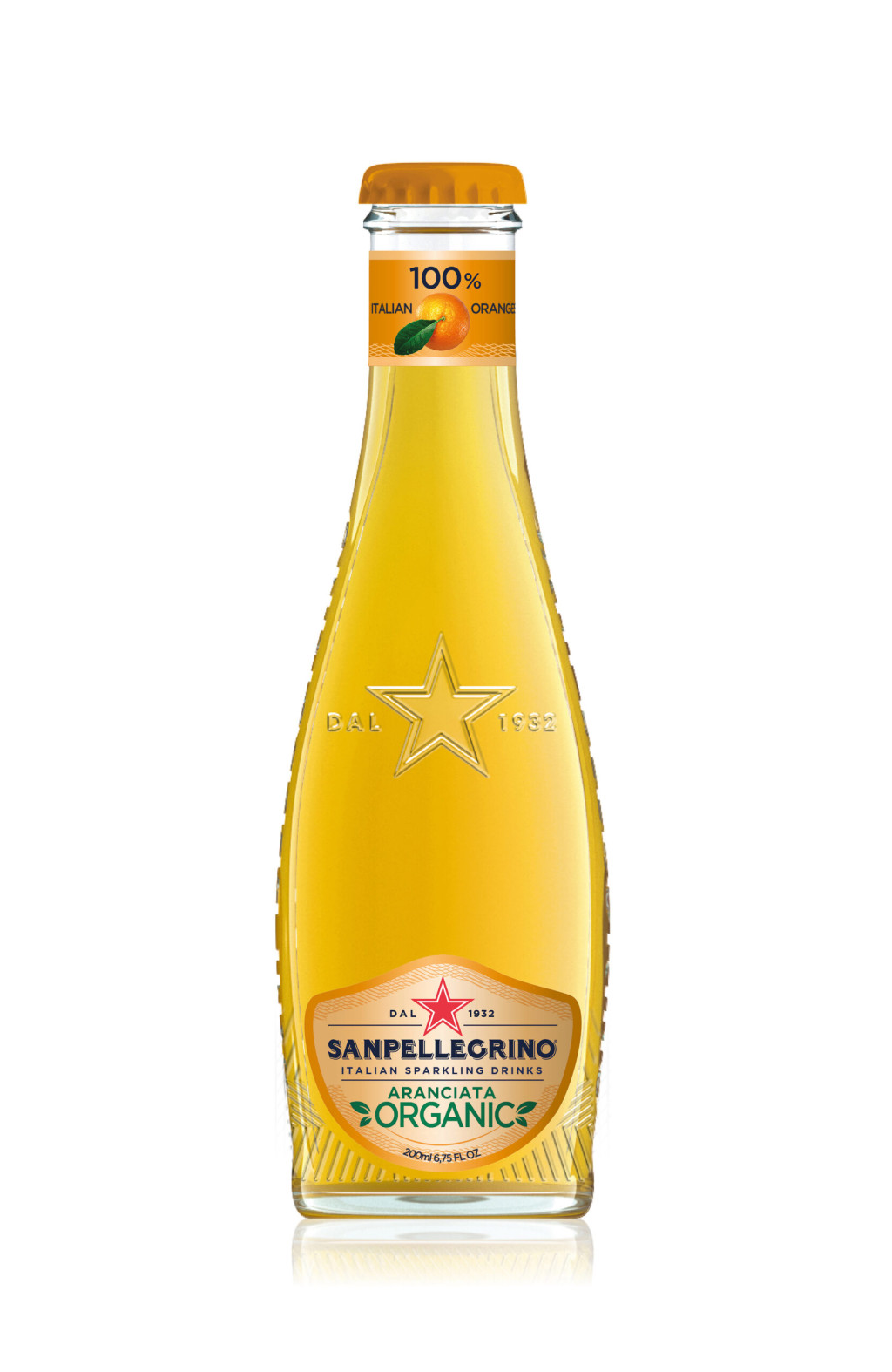 S.PELLEGRINO Aranciata 200 ml, klaas (kogus 6 tükki)