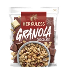 Müsli HERKULESS Granola 3 šokolaadi 350g (kogus 2 tükki)