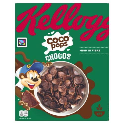 Hommikusöögihelbed KELLOGG'S Coco Pops Chocos, 330 g